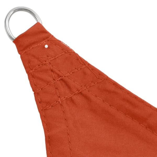 vidaXL solsejl Oxford-stof firkantet 3,6 x 3,6 m terracotta -  Parasoller og solskærme