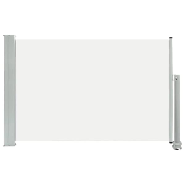 vidaXL sammenrullelig sidemarkise 60 x 300 cm cremefarvet - Parasoller og solskærme