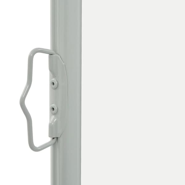 vidaXL sammenrullelig sidemarkise 60 x 300 cm cremefarvet - Parasoller og solskærme