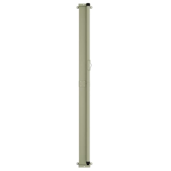 vidaXL sammenrullelig sidemarkise til terrassen 140x300 cm cremefarvet -  Parasoller og solskærme