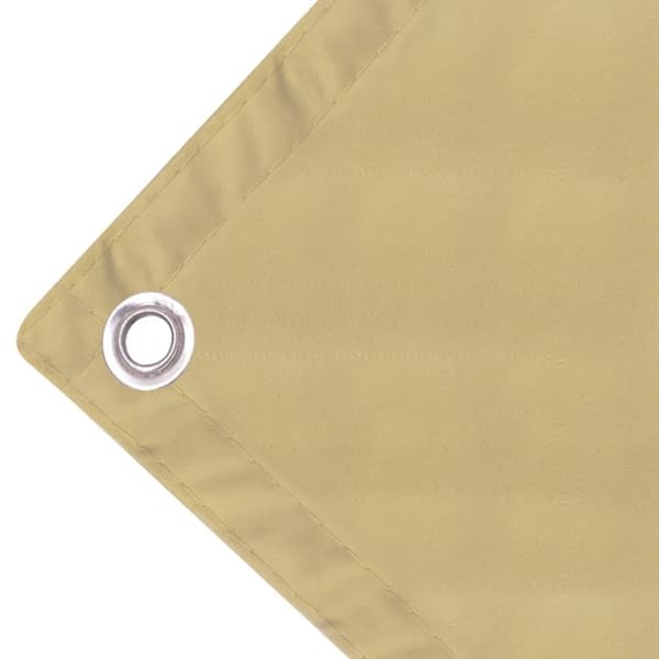 vidaXL balkonafskærmning Oxford-stof 75 x 400 cm beige -  Parasoller og solskærme