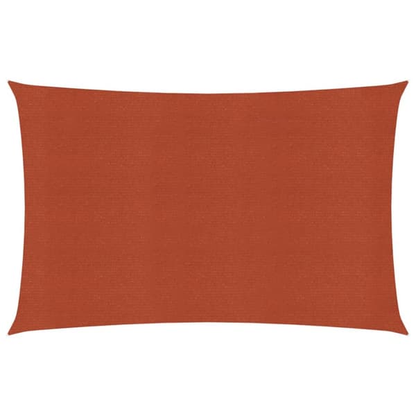 vidaXL Aurinkopurje 160 g/m² terrakotta 2x4,5 m HDPE - Päivän- & aurinkovarjot