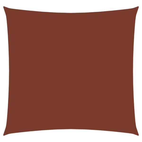 vidaXL Aurinkopurje Oxford kangas neliö 5x5 m terrakotta -  Päivän- & aurinkovarjot