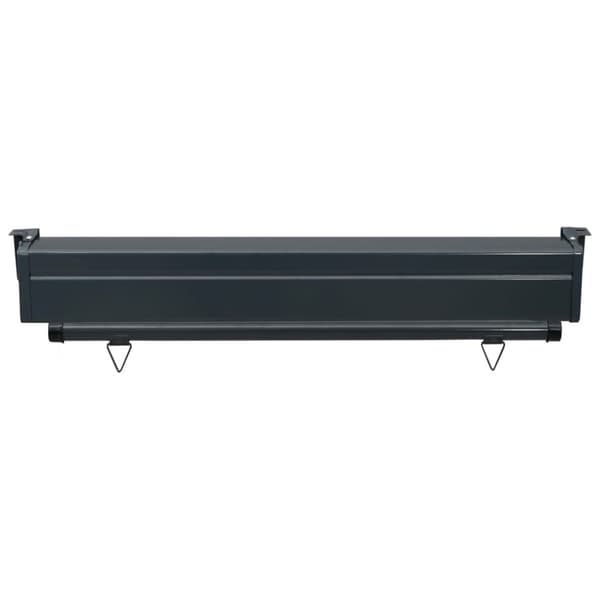 vidaXL sidemarkise til altan 105x250 cm brun -  Parasoller og solskærme