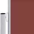 Miniatyrbillede 4 af 9: vidaXL sammenrullelig sidemarkise 180x1200 cm brun -  Parasoller og solskærme