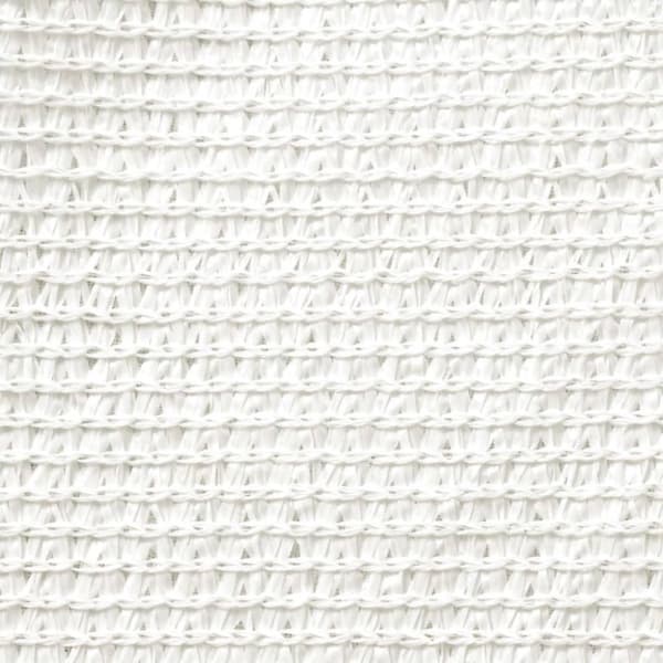 vidaXL Solsegel HDPE fyrkantigt 2x4 m vit -  Parasoll & solskydd