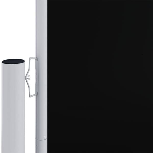 vidaXL Infällbar sidomarkis 180x600 cm svart - Parasoll & solskydd