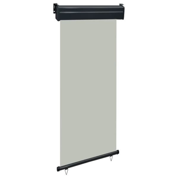 vidaXL sidemarkise til altan 85x250 cm grå - Parasoller og solskærme