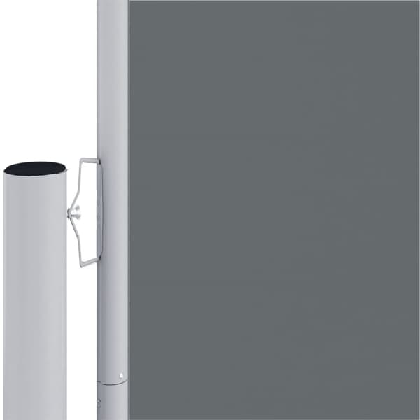 vidaXL Infällbar sidomarkis 220x600 cm antracit - Parasoll & solskydd