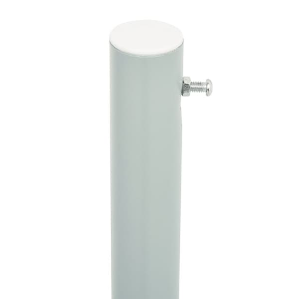 vidaXL Infällbar sidomarkis 117x600 cm svart - Parasoll & solskydd