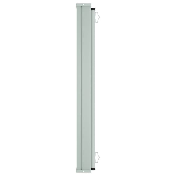 vidaXL sammenrullelig sidemarkise til terrassen 600x160 cm brun - Parasoller og solskærme