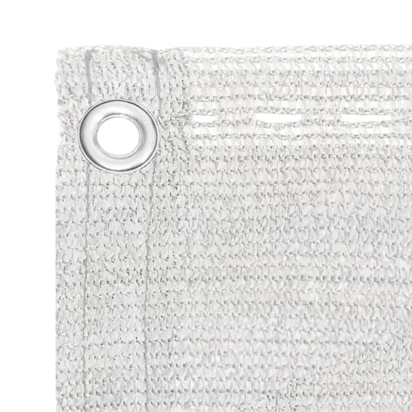 vidaXL Parvekkeen suoja valkoinen 120x500 cm HDPE -  Päivän- & aurinkovarjot