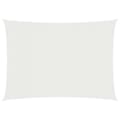 Miniatyrbild 1 av 7: vidaXL Solsegel 160 g/m² vit 3,5x5 m HDPE -  Parasoll & solskydd