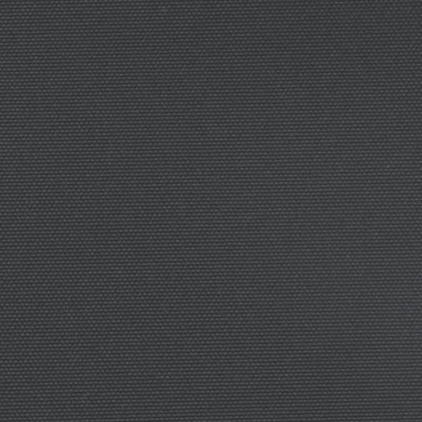 vidaXL Sisäänvedettävä sivumarkiisi musta 180x600 cm - Päivän- & aurinkovarjot