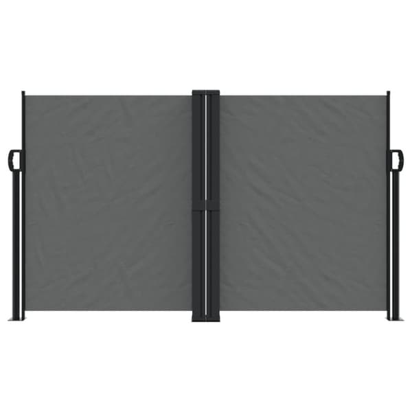 vidaXL Sisäänvedettävä sivumarkiisi 140x600 cm antrasiitti -  Päivän- & aurinkovarjot