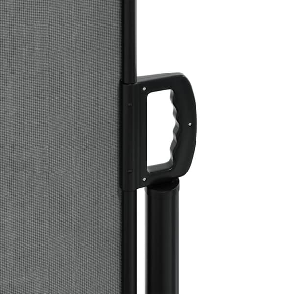 vidaXL sammenrullelig sidemarkise 120 x 600 cm antracitgrå -  Parasoller og solskærme