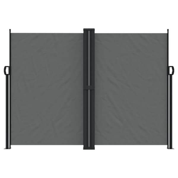 vidaXL Infällbar sidomarkis antracit 180x1000 cm - Parasoll & solskydd