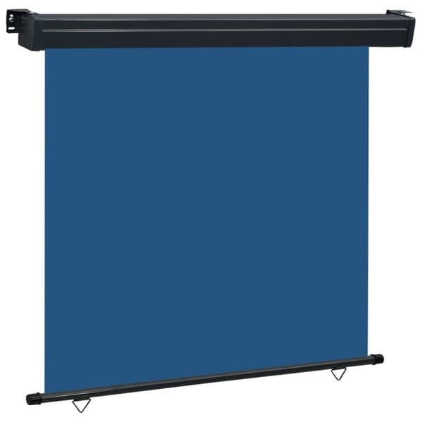 vidaXL Parvekkeen sivumarkiisi 170x250 cm sininen -  Päivän- & aurinkovarjot