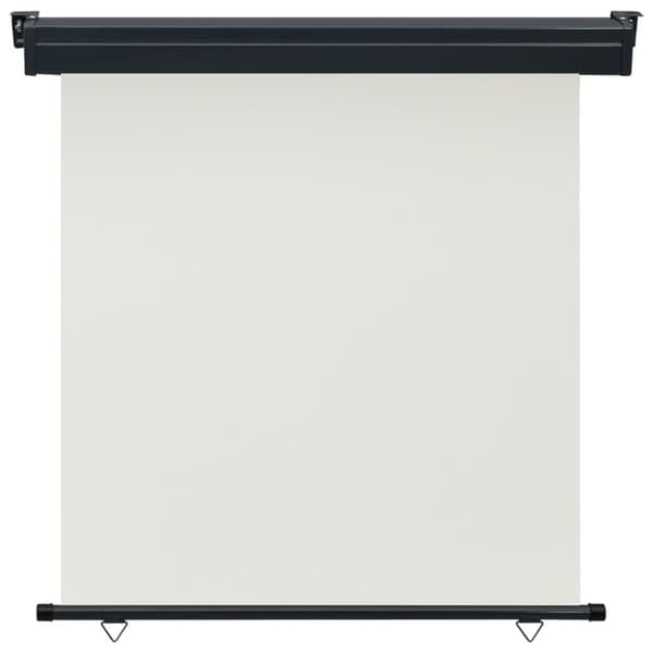 vidaXL Parvekkeen sivumarkiisi 160x250 cm kerma -  Päivän- & aurinkovarjot