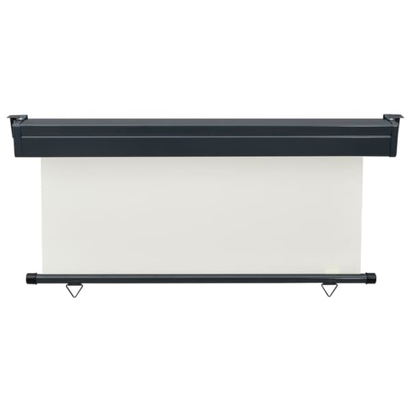 vidaXL Parvekkeen sivumarkiisi 160x250 cm kerma -  Päivän- & aurinkovarjot