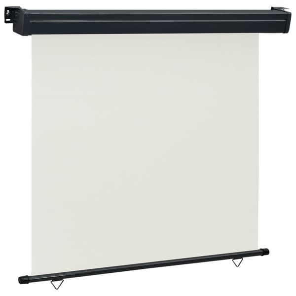 vidaXL Parvekkeen sivumarkiisi 160x250 cm kerma -  Päivän- & aurinkovarjot