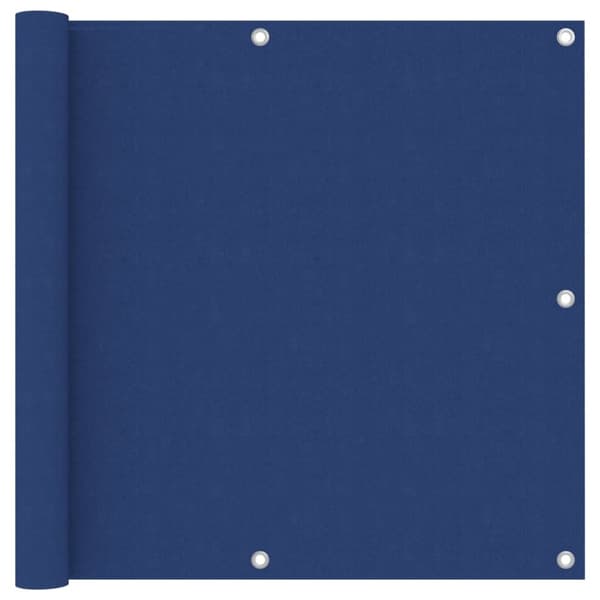 vidaXL Parvekkeen suoja sininen 90x600 cm Oxford kangas - Päivän- & aurinkovarjot