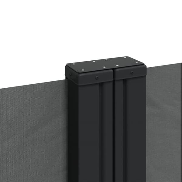 vidaXL Infällbar sidomarkis antracit 160x600 cm - Parasoll & solskydd
