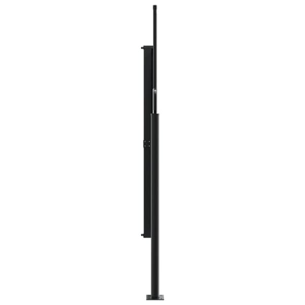 vidaXL Sisäänvedettävä sivumarkiisi antrasiitti 160x500 cm - Päivän- & aurinkovarjot