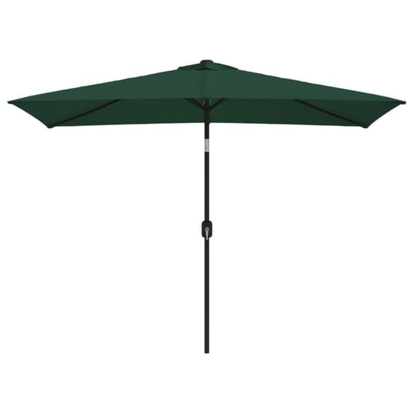 The Living Store rektangulær parasol 200 x 300 cm grøn - Parasoller og solskærme