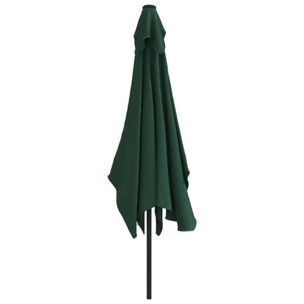 The Living Store rektangulær parasol 200 x 300 cm grøn -  Parasoller og solskærme