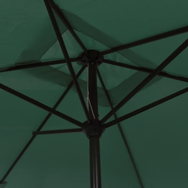 The Living Store rektangulær parasol 200 x 300 cm grøn - Parasoller og solskærme