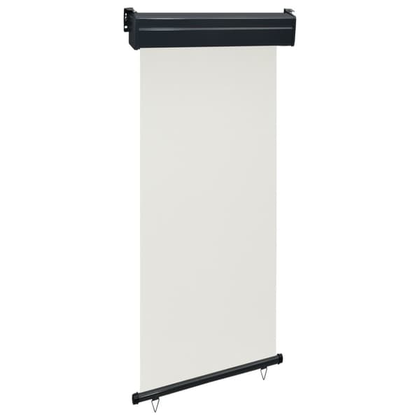 The Living Store sidemarkise til altan 105x250 cm cremefarvet -  Parasoller og solskærme
