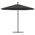 Pikkukuva 8 / 11: The Living Store Aurinkovarjo LED-valoilla ja teräspylväällä 300 cm antrasiitti -  Päivän- & aurinkovarjot
