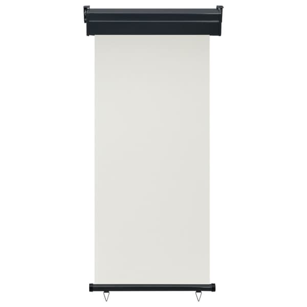 The Living Store sidemarkise til altan 85x250 cm cremefarvet -  Parasoller og solskærme