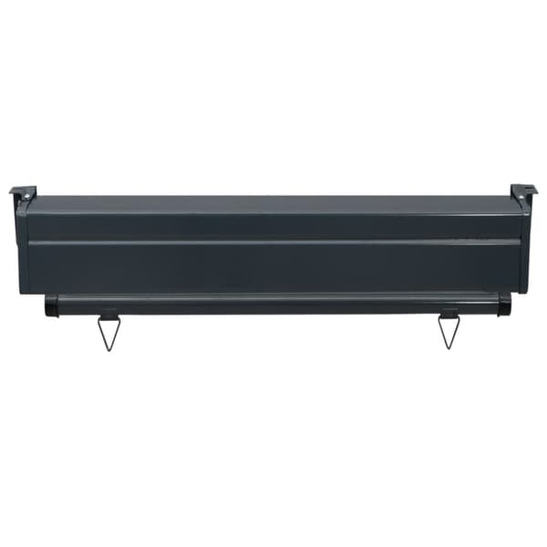 The Living Store sidemarkise til altan 85x250 cm cremefarvet -  Parasoller og solskærme