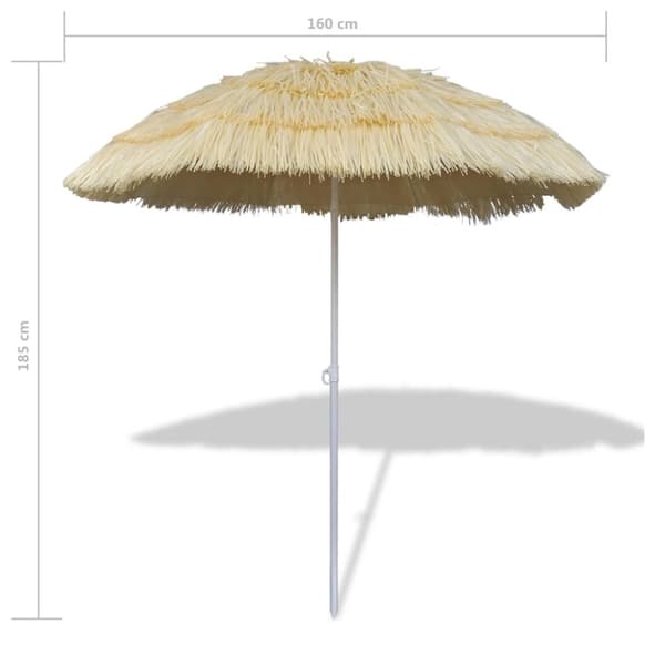 Kallistettava aurinkovarjo Havaiji tyyli -  Päivän- & aurinkovarjot