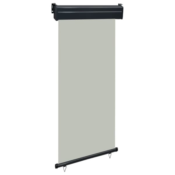 The Living Store sidemarkise til altan 105x250 cm grå -  Parasoller og solskærme