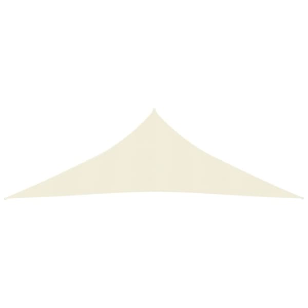 The Living Store Aurinkopurje 160 g/m² kerma 2,5x2,5x3,5 m HDPE - Päivän- & aurinkovarjot