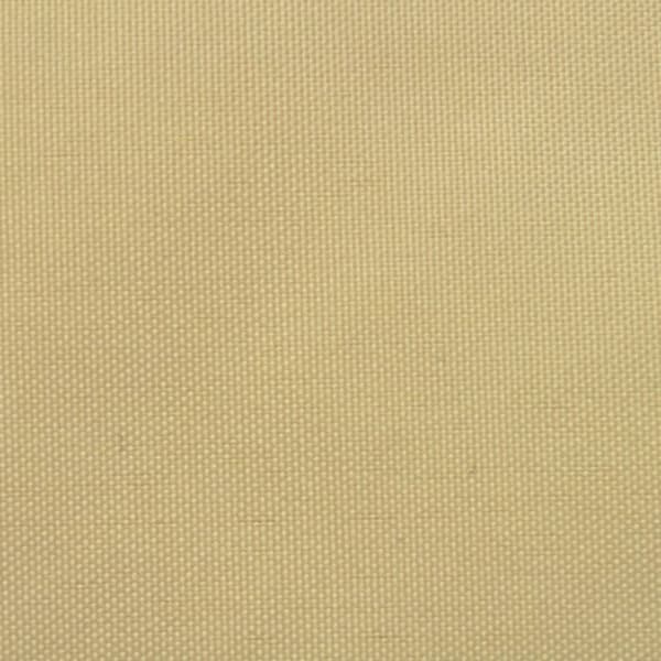 The Living Store Aurinkopurje Oxford-kangas kolmio 3,6x3,6x3,6 m Beige - Päivän- & aurinkovarjot
