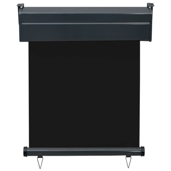 The Living Store Balkongmarkis 65x250 cm svart - Parasoll & solskydd