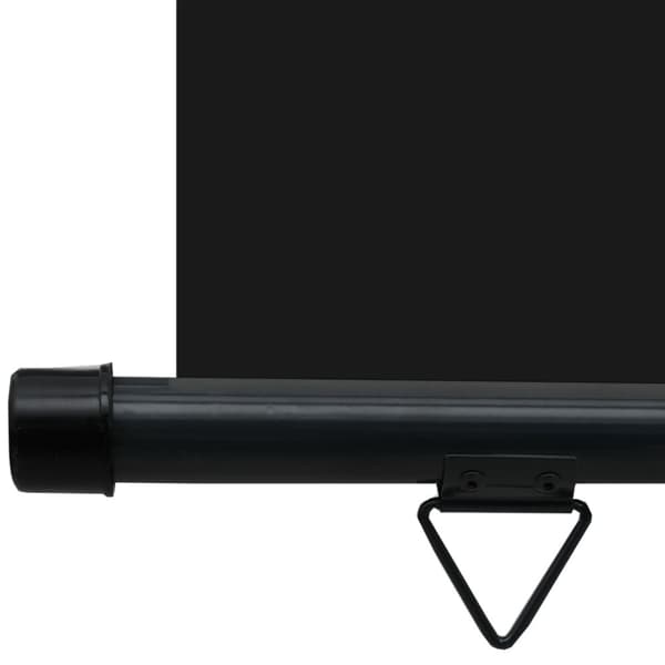 The Living Store Balkongmarkis 65x250 cm svart - Parasoll & solskydd