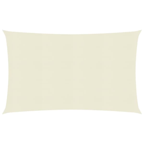The Living Store Aurinkopurje 160 g/m² kerma 2x5 m HDPE - Päivän- & aurinkovarjot