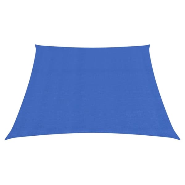 The Living Store solsejl 3/4x2 m 160 g/m² HDPE blå -  Parasoller og solskærme
