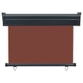 Miniatyrbild 5 av 11: The Living Store Balkongmarkis 105x250 cm brun -  Parasoll & solskydd