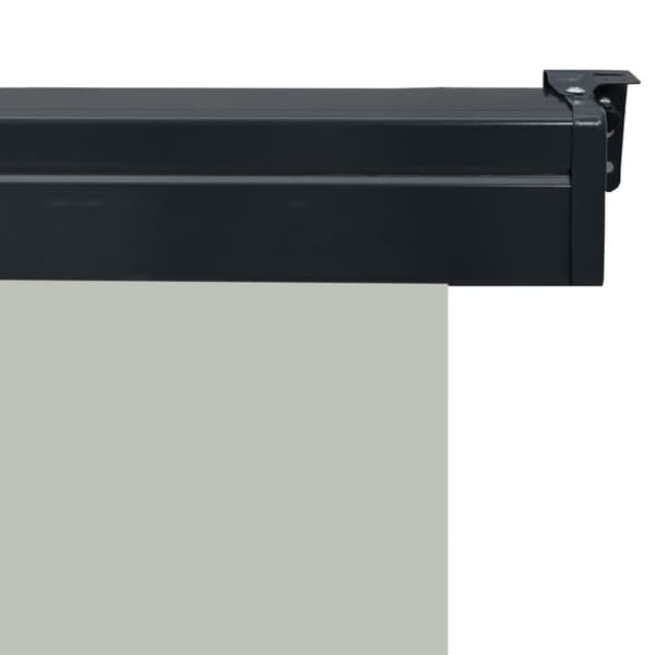 The Living Store sidemarkise til altan 85x250 cm grå -  Parasoller og solskærme