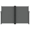 Miniatyrbild 5 av 11: The Living Store Infällbar sidomarkis antracit 160x1200 cm -  Parasoll & solskydd