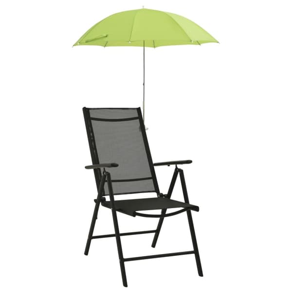The Living Store Retkituolin aurinkovarjot 2 kpl vihreä 105 cm - Päivän- & aurinkovarjot