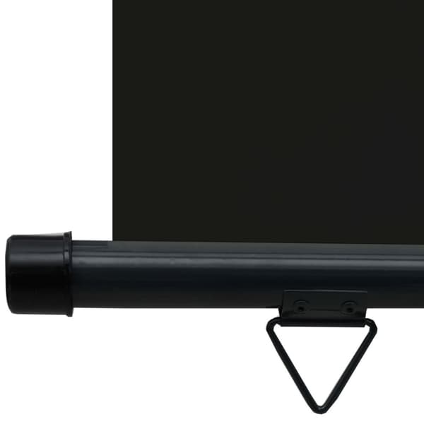 The Living Store sidemarkise til altan 140x250 cm sort -  Parasoller og solskærme