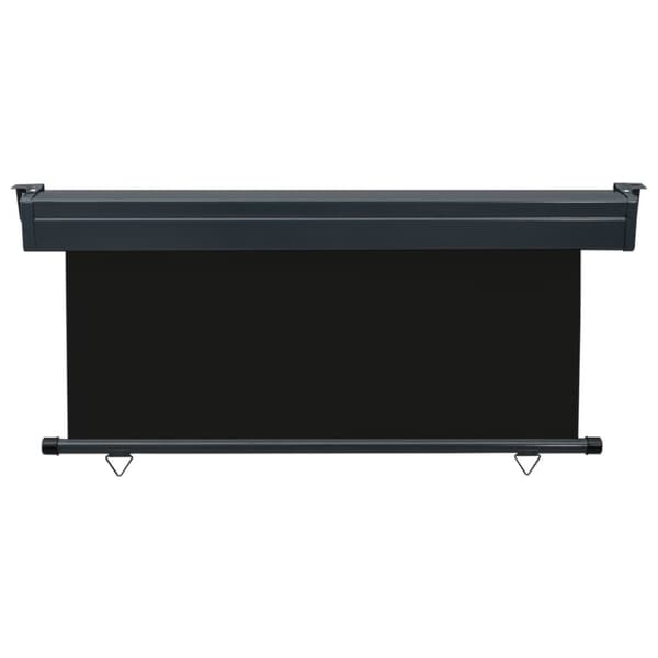 The Living Store Balkongmarkis 170x250 cm svart -  Parasoll & solskydd