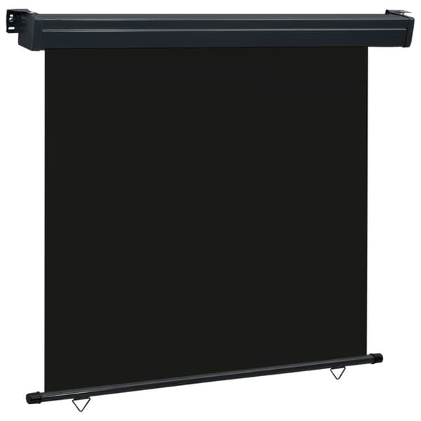 The Living Store Balkongmarkis 170x250 cm svart - Parasoll & solskydd